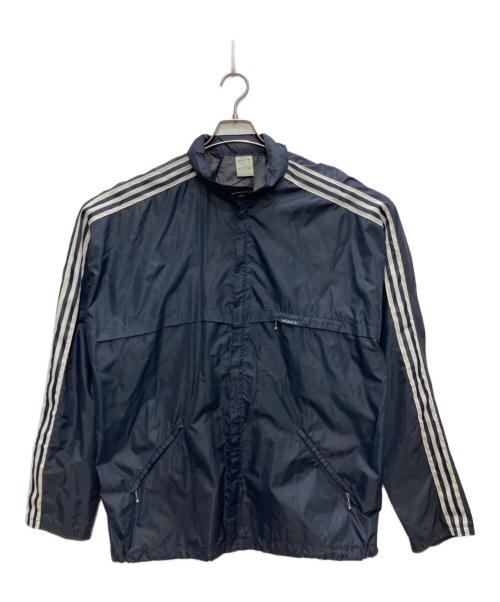 adidas（アディダス）adidas (アディダス) ヴィンテージナイロンジャケット ネイビー サイズ:ＦＲＥＥ　の古着・服飾アイテム
