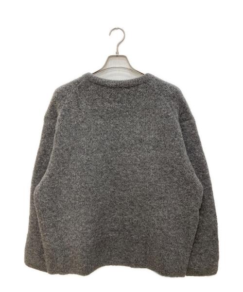Name.（ネーム）Name. (ネーム) アルパカ ウール クルーネック ニット グレー サイズ:2の古着・服飾アイテム