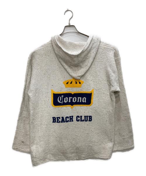 CORONA（コロナ）CORONA (コロナ) メキシカンパーカー ホワイト サイズ:XLの古着・服飾アイテム