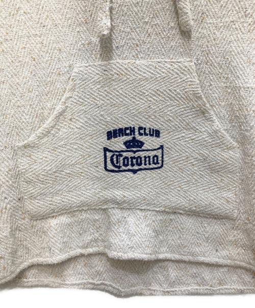 CORONA（コロナ）CORONA (コロナ) メキシカンパーカー ホワイト サイズ:XLの古着・服飾アイテム