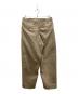 BEAMS JAPAN (ビームスジャパン) 2プリーツ チノ ベージュ サイズ:M：6000円