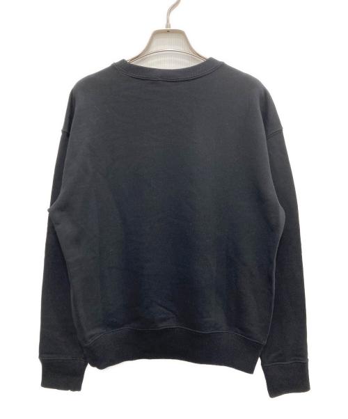 POLO RALPH LAUREN（ポロ・ラルフローレン）POLO RALPH LAUREN (ポロ・ラルフローレン) Logo & Crest French Terry Sweatshirt/ロゴ・アンド・クレスト・フレンチ・テリー・スウェットシャツ ブラック サイズ:Sの古着・服飾アイテム