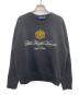 POLO RALPH LAUREN（ポロ・ラルフローレン）の古着「Logo & Crest French Terry Sweatshirt/ロゴ・アンド・クレスト・フレンチ・テリー・スウェットシャツ」｜ブラック