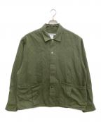 EELイール）の古着「ショートショット ジャケット」｜オリーブ