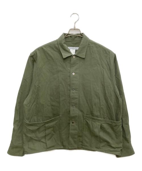 EEL（イール）EEL (イール) ショートショット ジャケット オリーブ サイズ:Lの古着・服飾アイテム