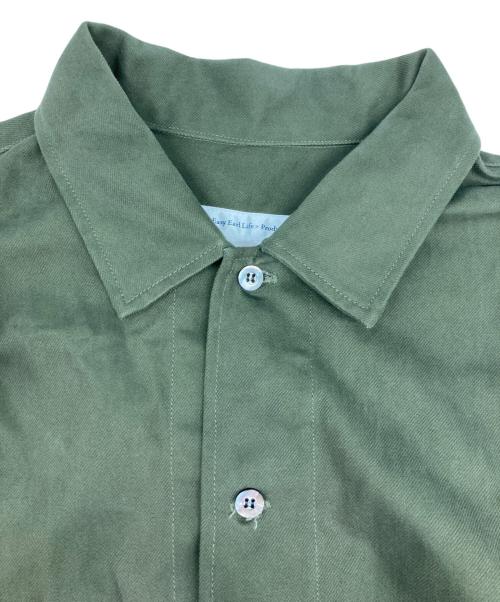 EEL（イール）EEL (イール) ショートショット ジャケット オリーブ サイズ:Lの古着・服飾アイテム