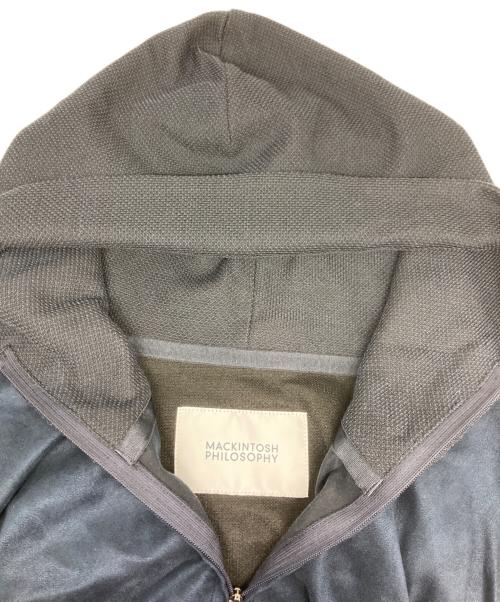 MACKINTOSH PHILOSOPHY（マッキントッシュ フィロソフィー）MACKINTOSH PHILOSOPHY (マッキントッシュ フィロソフィー) テーラードジャージー フーデッドコンビパーカー ネイビー サイズ:42の古着・服飾アイテム