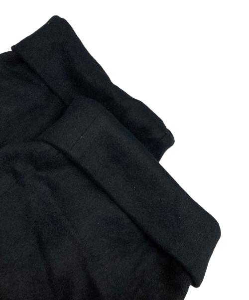 OBSIDIAN（オブシディアン）obsidian (オブシディアン) アンゴラ混パンツ ブラック サイズ:XLの古着・服飾アイテム
