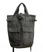 PORTERポーター）の古着「2WAY RUCKSACK/リュックサック」｜ブラック