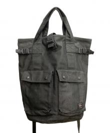 PORTER（ポーター）の古着「2WAY RUCKSACK/リュックサック」｜ブラック