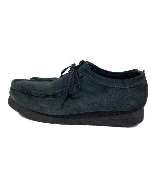 CLARKS（クラークス）CLARKS (クラークス) ワラビーシューズ ブラック サイズ:26cm/US 9/UK7.5の古着・服飾アイテム