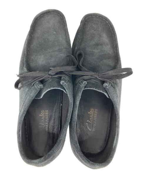 CLARKS（クラークス）CLARKS (クラークス) ワラビーシューズ ブラック サイズ:26cm/US 9/UK7.5の古着・服飾アイテム