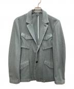 BOGLIOLIボリオリ）の古着「サファリテーラードジャケット」｜グリーン