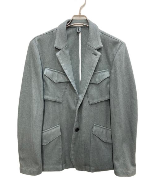 BOGLIOLI（ボリオリ）BOGLIOLI (ボリオリ) サファリテーラードジャケット グリーン サイズ:48の古着・服飾アイテム