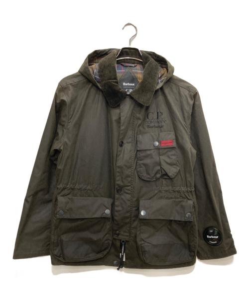 Barbour（バブアー）Barbour (バブアー) C.P COMPANY (シーピーカンパニー) Mille wax thousand jacket ブラウン サイズ:Sの古着・服飾アイテム