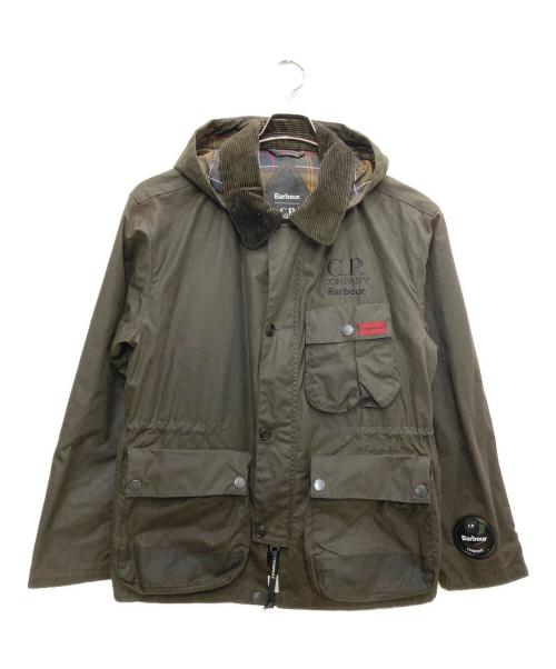 Barbour（バブアー）Barbour (バブアー) C.P COMPANY (シーピーカンパニー) Mille wax thousand jacket ブラウン サイズ:Sの古着・服飾アイテム