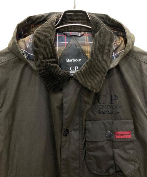 Barbour（バブアー）Barbour (バブアー) C.P COMPANY (シーピーカンパニー) Mille wax thousand jacket ブラウン サイズ:Sの古着・服飾アイテム