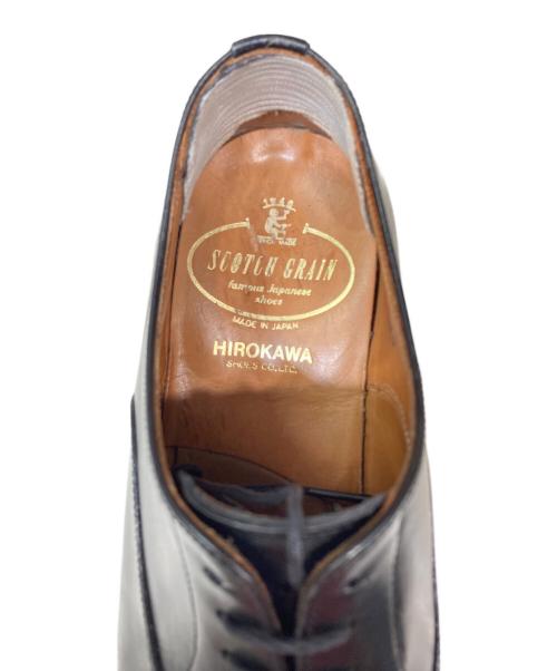 SCOTCH GRAIN（スコッチグレイン）SCOTCH GRAIN (スコッチグレイン) ストレートチップレザーシューズ ホワイト サイズ:241/2の古着・服飾アイテム