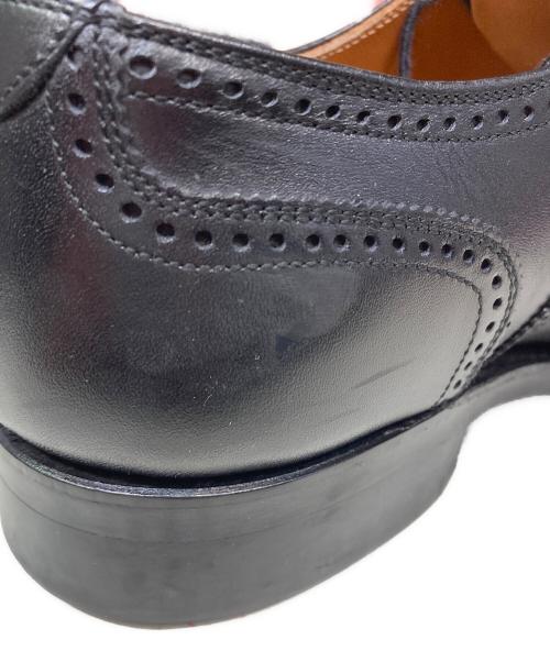 SCOTCH GRAIN（スコッチグレイン）SCOTCH GRAIN (スコッチグレイン) レザーシューズ ブラック サイズ:241/2の古着・服飾アイテム
