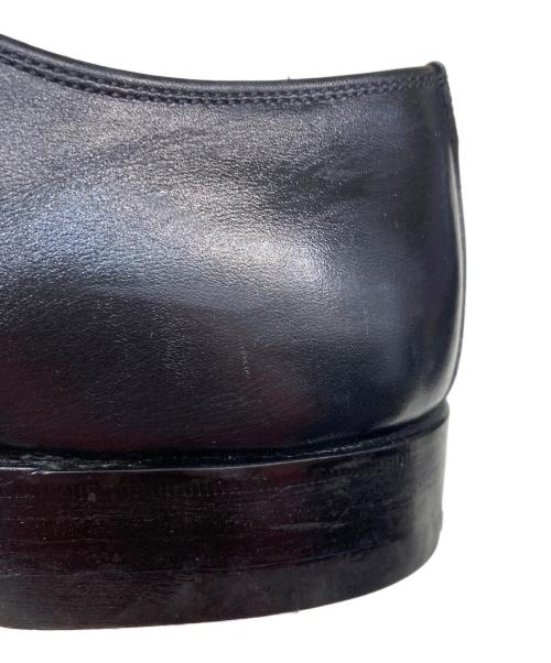 SCOTCH GRAIN（スコッチグレイン）SCOTCH GRAIN (スコッチグレイン) ストレートチップレザーシューズ ブラック サイズ:24 1/2の古着・服飾アイテム