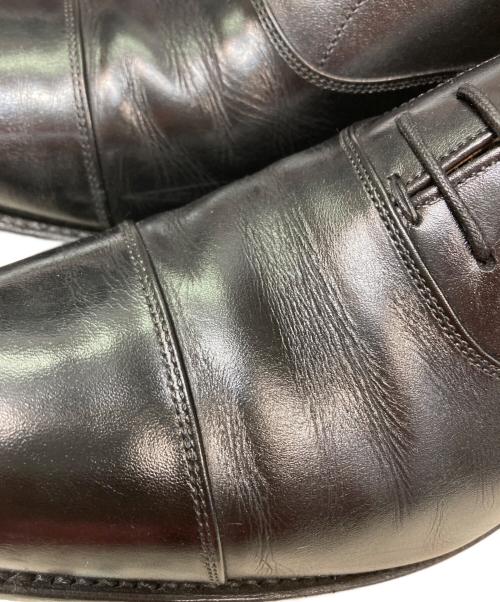 SCOTCH GRAIN（スコッチグレイン）SCOTCH GRAIN (スコッチグレイン) ストレートチップレザーシューズ ブラック サイズ:24 1/2の古着・服飾アイテム