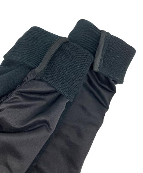 sacai（サカイ）sacai (サカイ) ドッキングジップパーカー ブラック サイズ:1の古着・服飾アイテム