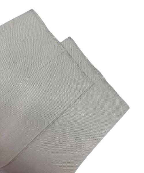 ZEGNA（ゼニア）ZEGNA (ゼニア) COTTON AND WOOL DOUBLE PLEAT PANTS ベージュ サイズ:44 未使用品の古着・服飾アイテム