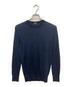 ZEGNAゼニア）の古着「ウールハイゲージニット」｜ネイビー