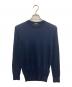 ZEGNA（ゼニア）の古着「ウールハイゲージニット」｜ネイビー