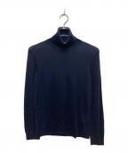 ZEGNAゼニア）の古着「ウールハイゲージタートルネックニット」｜ネイビー