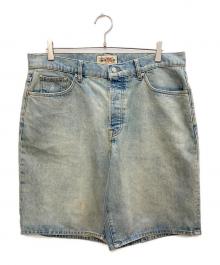 stussy（ステューシー）の古着「Big Ol Short Denim」｜ブルー