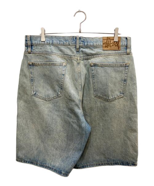 stussy（ステューシー）stussy (ステューシー) Big Ol Short Denim ブルー サイズ:34の古着・服飾アイテム