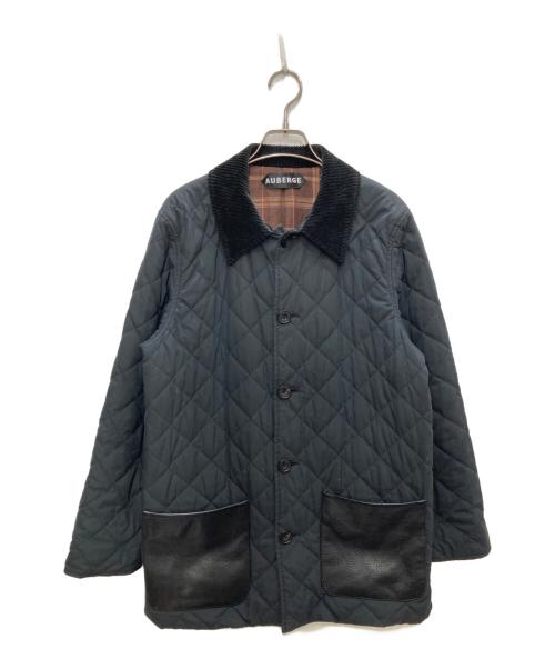 AUBERGE（オーベルジュ）AUBERGE (オーベルジュ) LESTER キルティングジャケット ブラック サイズ:38の古着・服飾アイテム