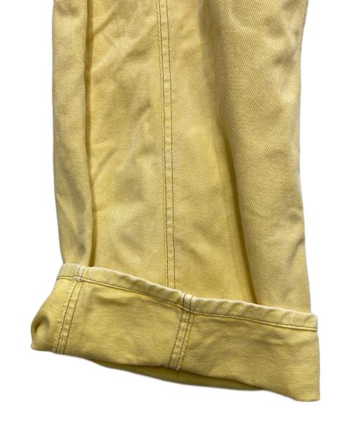MAISON SPECIAL（メゾンスペシャル）MAISON SPECIAL (メゾンスペシャル) Curve Silhouette Pants イエロー サイズ:36の古着・服飾アイテム