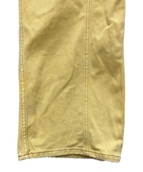 MAISON SPECIAL（メゾンスペシャル）MAISON SPECIAL (メゾンスペシャル) Curve Silhouette Pants イエロー サイズ:36の古着・服飾アイテム