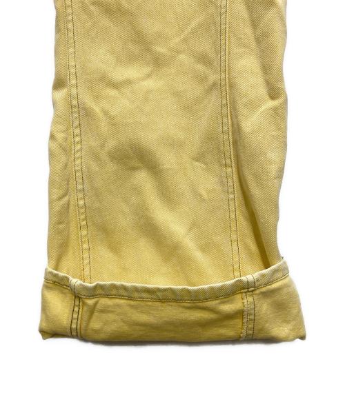 MAISON SPECIAL（メゾンスペシャル）MAISON SPECIAL (メゾンスペシャル) Curve Silhouette Pants イエロー サイズ:36の古着・服飾アイテム