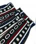 中古・古着 OMMO (オーエムエムオー) FLASK PATTERN JACQUARD KNIT PT/フラッシュ パターン ジャガード ニット PT ブラック×マルチカラー サイズ:36：14000円