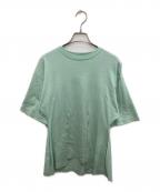 ENFOLDエンフォルド）の古着「SHAPE T-SHIRT」｜グリーン