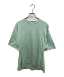 ENFOLD（エンフォルド）の古着「SHAPE T-SHIRT」｜グリーン