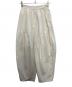 HeRIN.CYE（ヘリンドットサイ）の古着「Balloon pants」｜ホワイト