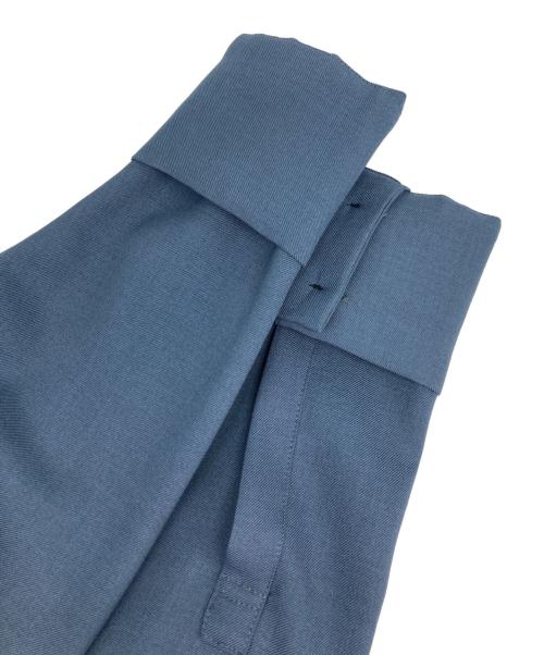 UNITED TOKYO（ユナイテッドトーキョー）UNITED TOKYO (ユナイテッドトーキョー) アシメカッティングシャツワンピース ブルー サイズ:Freeの古着・服飾アイテム