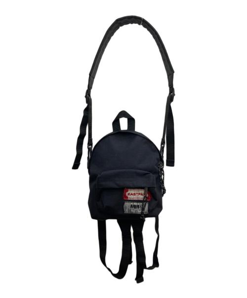 EASTPAK（イーストパック）EASTPAK (イーストパック) MM6 Maison Margiela (エムエムシックスメゾンマルジェラ) 2WAYミニリュック ブラックの古着・服飾アイテム