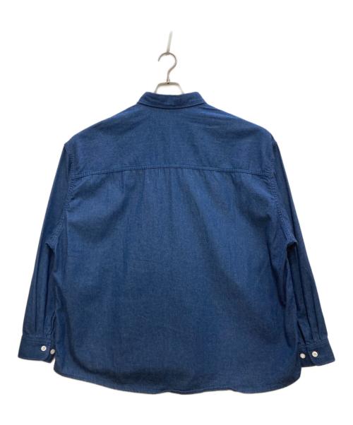 KEBOZ（ケボズ）KEBOZ (ケボズ) デニムシャツ インディゴ サイズ:Ｌの古着・服飾アイテム