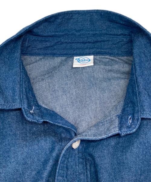 KEBOZ（ケボズ）KEBOZ (ケボズ) デニムシャツ インディゴ サイズ:Ｌの古着・服飾アイテム