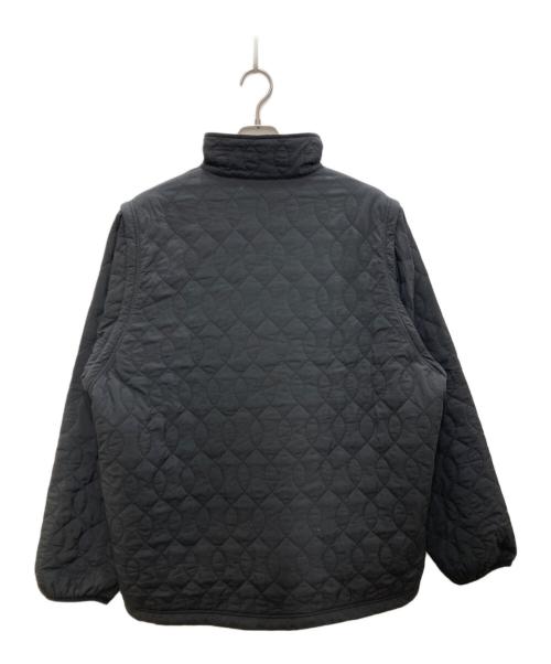 KEBOZ（ケボズ）KEBOZ (ケボズ) BALL QUILTING CONVERTIBLE JACKET ブラック サイズ:Lの古着・服飾アイテム