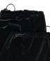 中古・古着 basicks (ベイシックス) Layered Velvet Trouser/レイヤードベルベットトラウザーズ ブラック サイズ:Ｍ：12000円