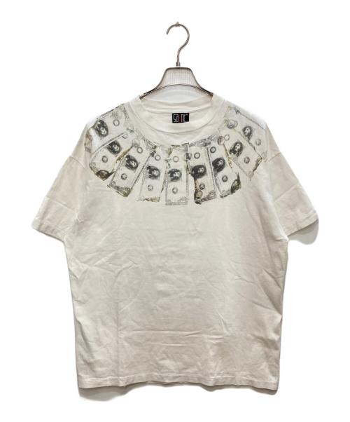 SAINT MICHAEL（セントマイケル）SAINT MICHAEL (セントマイケル) MONEY プリントTシャツ ホワイト サイズ:XLの古着・服飾アイテム