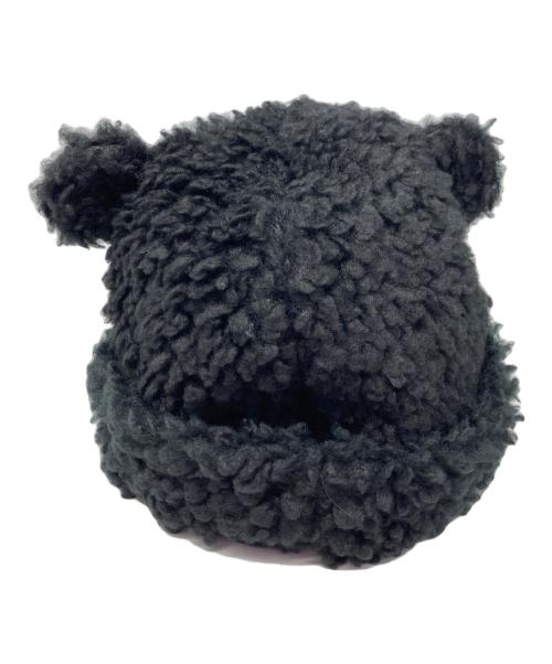 BASICKS（ベイシックス）BASICKS (ベイシックス) Bear Beanie ブラックの古着・服飾アイテム