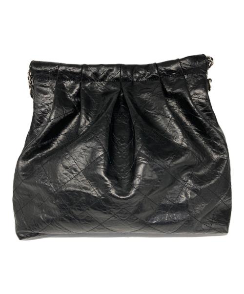 CHARLES & KEITH（チャールズアンドキース）CHARLES & KEITH (チャールズアンドキース) duo ドゥオブレードチェーンハンドルホーボーバッグ ブラックの古着・服飾アイテム