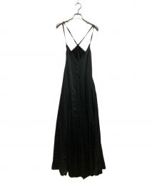 DEUXIEME CLASSE（ドゥーズィエム クラス）の古着「impressive キャミワンピース/インプレッシブワンピース」｜ブラック